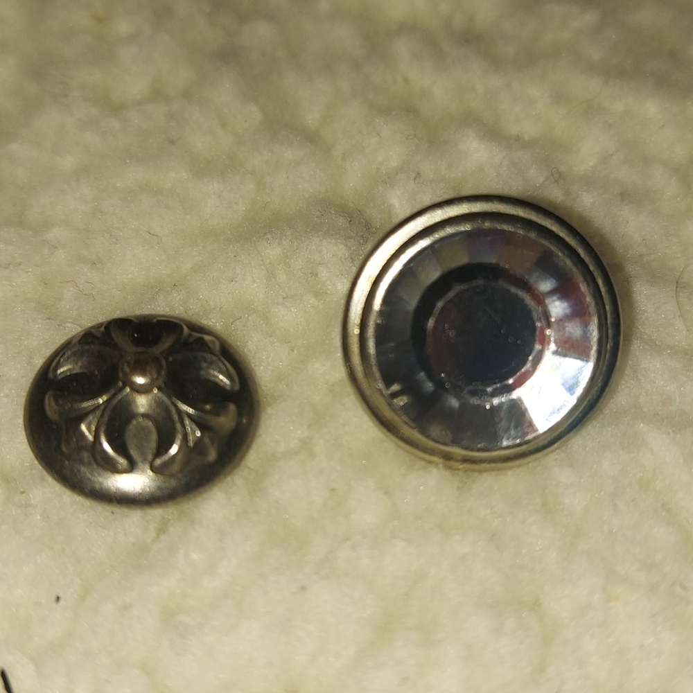 Replacement studs and waist button for miss me...